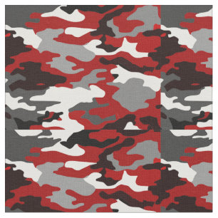 Red Shadows Camo Stof