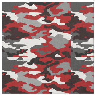 Red Shadows Camo Stof