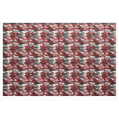 Red Shadows Camo Stof (Fat Quarter)