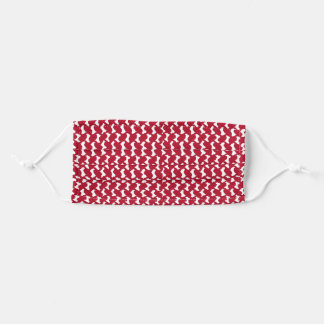 Red Shemagh, keffiyeh Stoffen Mondmasker