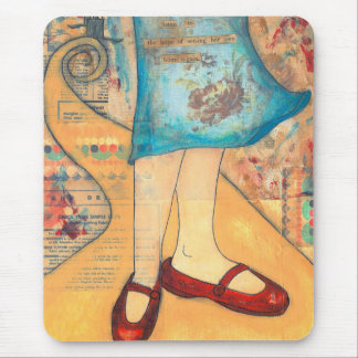 Red Shoes Mousepad Muismat