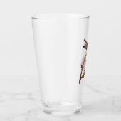 Red Shoulked Hawk Audubon Bird of Prey Glas (Rechts)