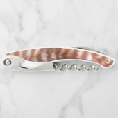 Red Shouloned Hawk Feathers Corkschroef Kurkentrekker (Voorkant)