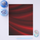 Red Silky Background Flyer (Enkel)