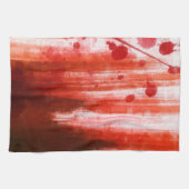 Red Sined Halloween Theedoek (Horizontaal)