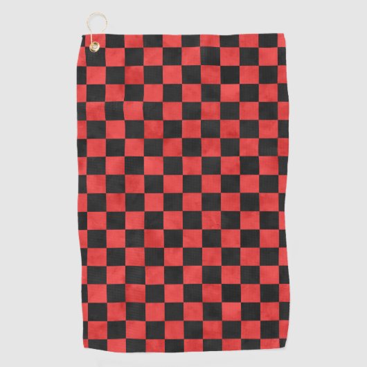 Red Skulls and Sunflower Series Design 5 Golfhanddoek (Voorkant)