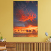 RED SKY 40x60 Canvas Afdruk (Insitu (Woonkamer))