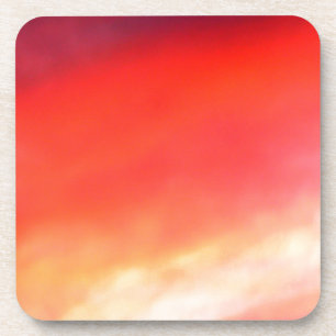 Red Sky bij nacht Drankjes Onderzetter