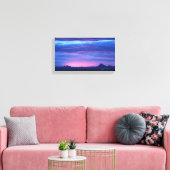 Red Sky- Canvas Afdruk (Insitu (Woonkamer))