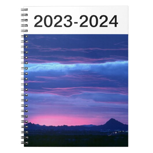 Red Sky - Planner Notitieboek (Voorkant)