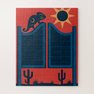 Red Sky Saloon Deur Kameleon Legpuzzel