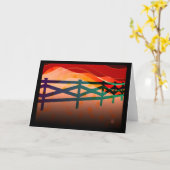 Red Sky Shepherd Card Kaart (Gele Bloem)