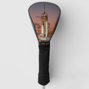 Red Sky voor Space Shuttle Atlantis Lancering Golfheadcover