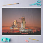 Red Sky voor Space Shuttle Atlantis Lancering Tissuepapier (Craft)
