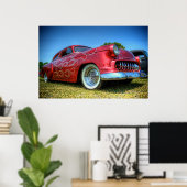 Red Sled Poster (Thuiskantoor)