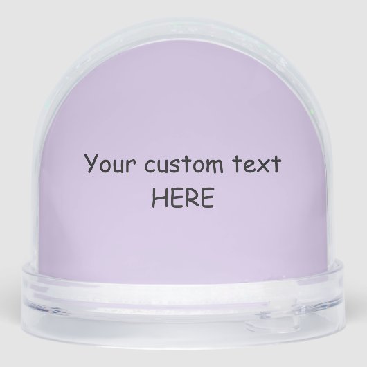 RED SMOOTH COAT DACHSHUND SNOW GLOBE SNEEUWBOL (Achterkant)