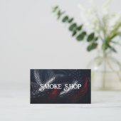 Red Snake Smoke Shop Vape Carte de visite (Debout devant)