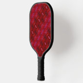 Red Snapdragon Ikat too Pickleball Paddle (Links)