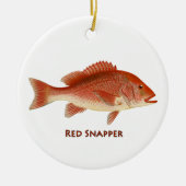 Red Snapper Ornament (Voorkant)