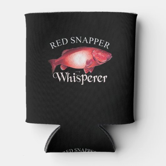 Red Snapper Whisperer Dark Blikjeskoeler (Voorkant)