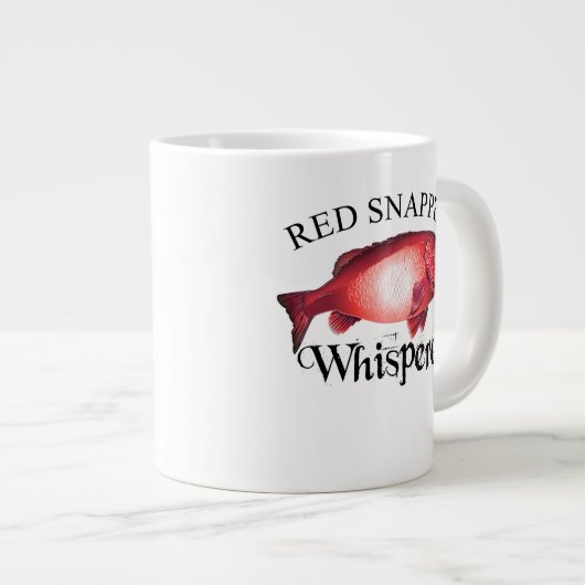 Red Snapper Whisperer Light Extra Grote Beker (Voorkant rechts)