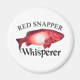 Red Snapper Whisperer Light Magneet
