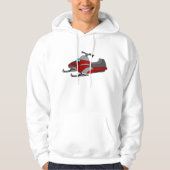 Red Snow Mobile Hoodie (Voorkant)