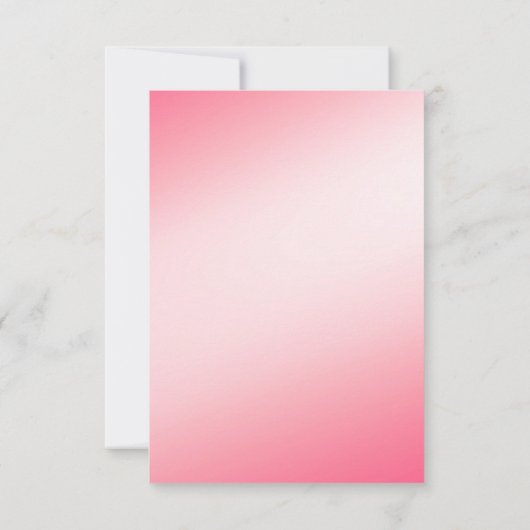 Red Snowflakes Enclosure Card Kaart (Achterkant)