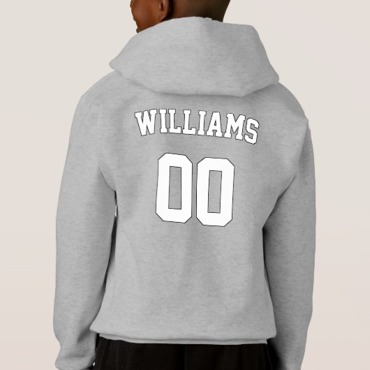 Red Soccer Custom Team Player Nom et numéro (Dos)