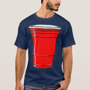 Red Solo Drink Cup Funny Graphic T-shirt