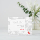 Red Songbird Enregistrer la carte de date (Debout devant)