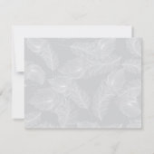 Red Songbird Enregistrer la carte de date (Dos)