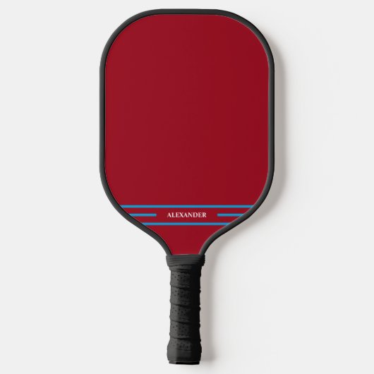 Red Specialized Pickleball Paddle (Achterkant)