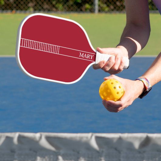 Red Specialized Pickleball Paddle (Insitu)
