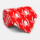 Red Spider Symbool Stropdas (Opgerold)