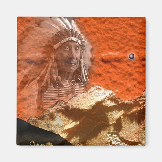 Red Spirit van Gregory Gallo Magneet (Voorkant)