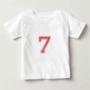 Red Sports Jerzee Nummer 7