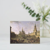 Red Square, Moskou, 1801 Briefkaart (Staand voorkant)