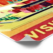 RED SQUARE RUSSIA VINATGE TRAVEL POSTER (Hoek)