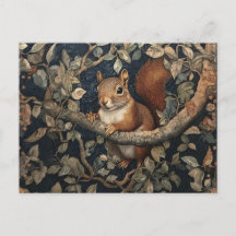 Red Squirrel beroemd gemaakt door William Morris