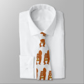 Red Squirrel Design Stropdas (Gebonden)