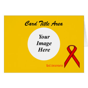 Red Standard Ribbon Sjabloon door Kenneth Yoncich