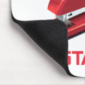 Red Stapler Mousepad Muismat (Hoek)