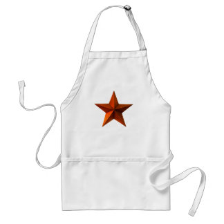 Red Star Apron Standaard Schort
