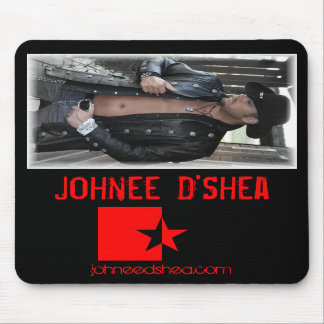 Red Star Black Mousepad Muismat