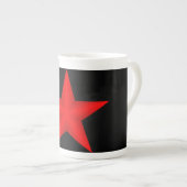 Red Star Bone China Mok (Voorkant rechts)