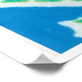 Red Star Christmas Tree Matchbox Art Print (Hoek)