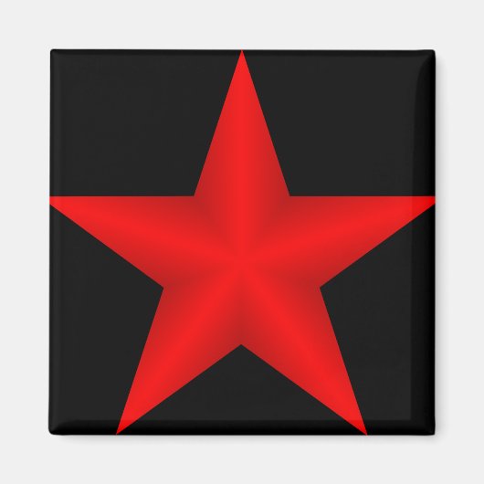 Red Star Magnet (Devant)