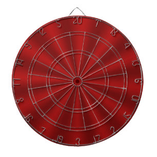 Red Starburst Dartboard Dartbord