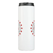 Red Stars Monogram Thermosbeker (Achterkant)